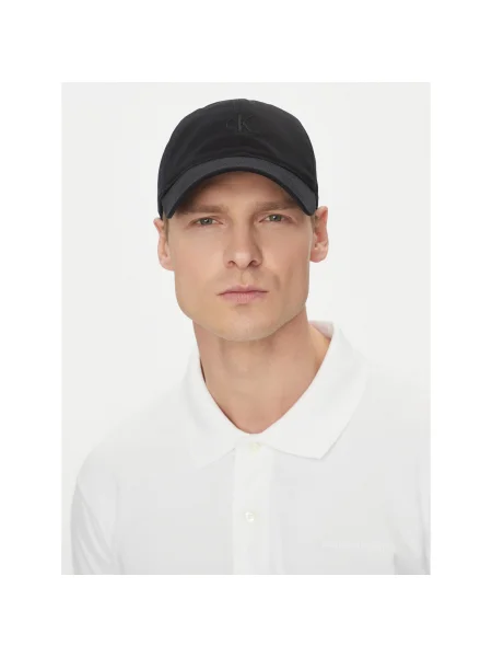 Šiltovka Calvin Klein s výšivkou čierna