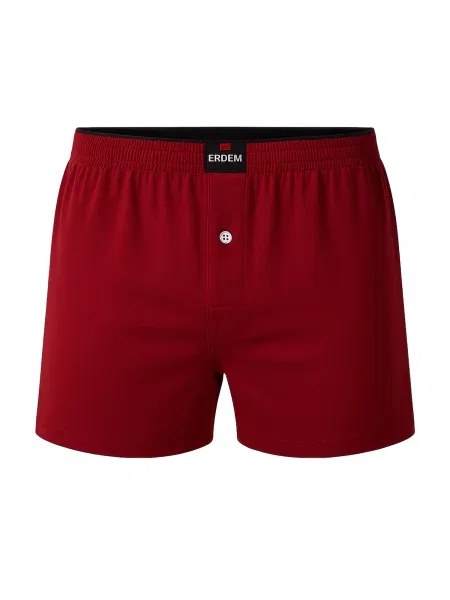 Erdem Boxerky karmínově červené