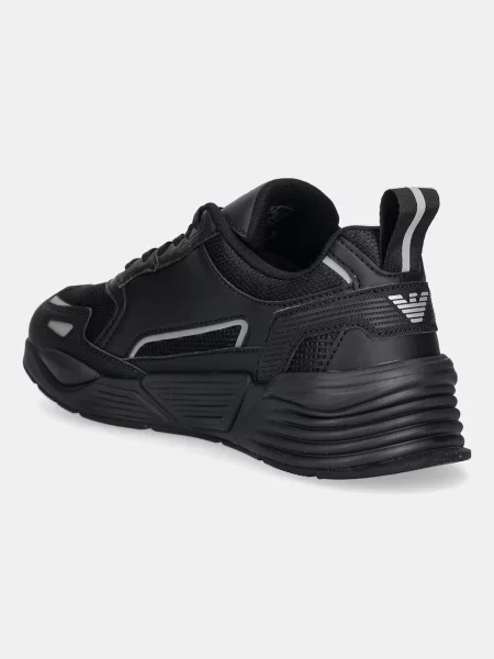 Emporio Armani Ace Runner Új hármas / ezüst cipő Ace Runner New fekete