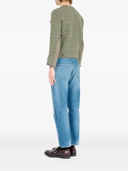 Cardigan Maison Margiela de lână verde