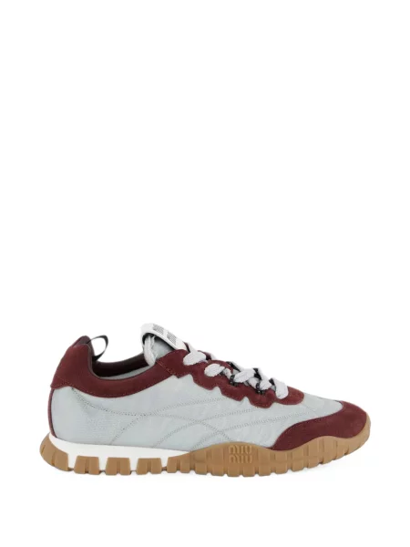 Sneakerși Miu Miu cu autograf gri
