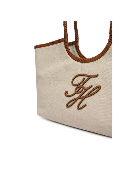 Platno ruksak Tommy Hilfiger bež