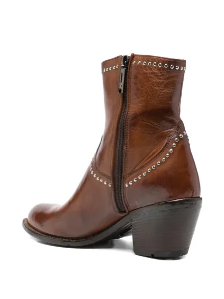 Botine Lemargo cu tepi maro