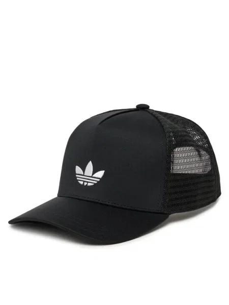 Adidas Adicolor Classic Curved Foam Trucker Cap Black OSFM negru