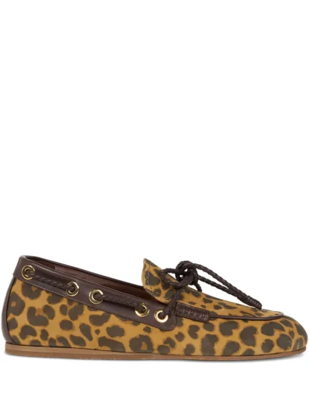 Pantofi loafer Etro cu imagine maro