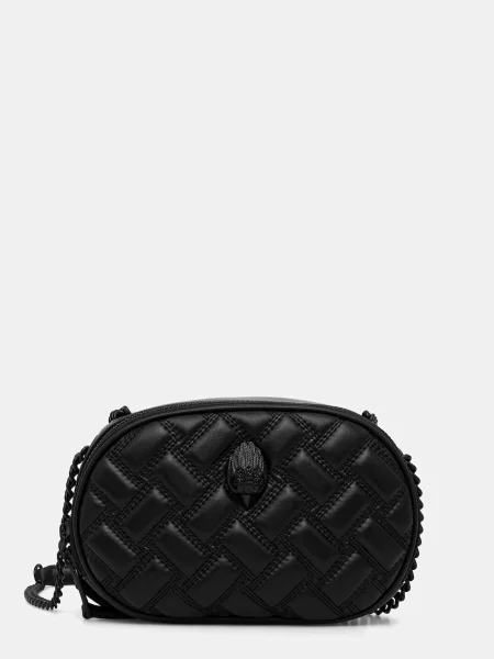 Geanta de piele Kurt Geiger London din piele negru