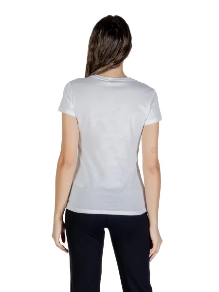 Koszulka Liu Jo z nadrukiem w serca biała