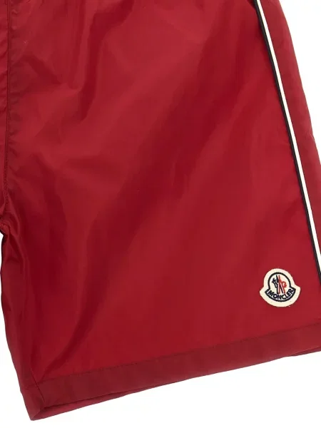 Kąpielówki dziecięce Moncler Enfant czerwone
