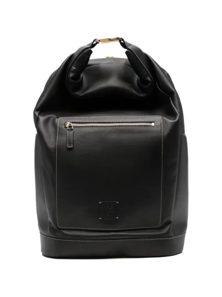 Rucsac Eleventy din piele negru
