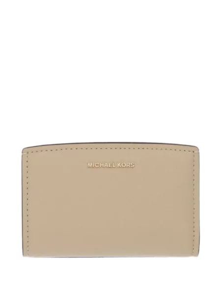 Pantofi cu toc Michael Michael Kors din piele slingback cu autograf maro