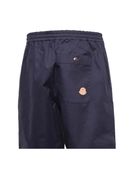 Spodnie Moncler niebieskie