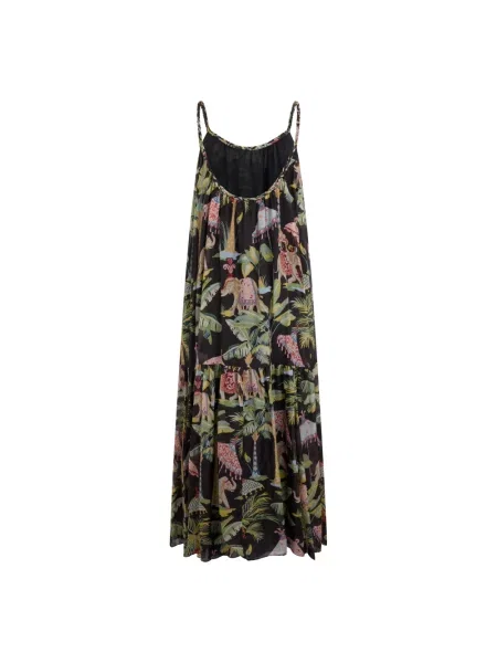 Sukienka maxi Red Valentino czarna