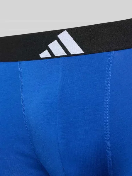 Obcisłe bokserki z elastycznym paskiem z logo w zestawie 3 szt. Adidas Sportswear czarne