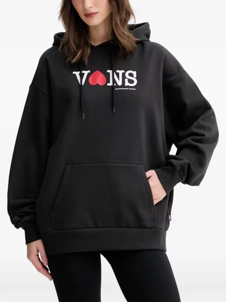 Hanorac cu glugă Vans negru