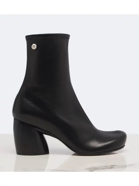 Cizme scurte Loewe din piele negru