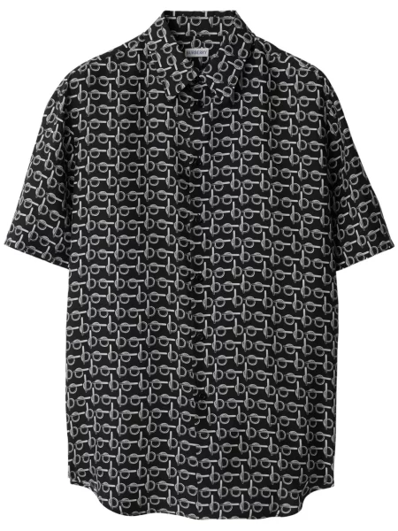 Hedvábná košile Burberry