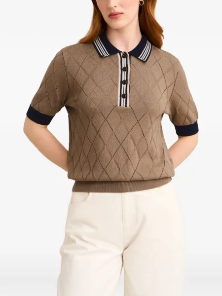 Top Pringle Of Scotland cu model argyle maro
