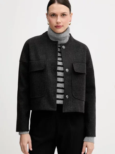 Sandro Ferrone geacă de tranziție oversize verde