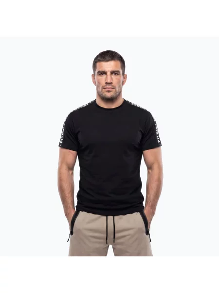 Tricou pentru bărbați Pitbull West Coast Tape tape black negru