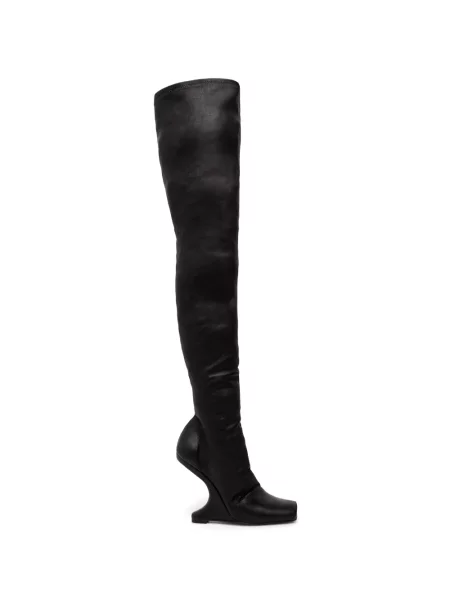 Botine Rick Owens Lilies negru