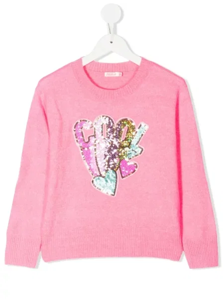 Sweter dziecięcy Billieblush różowy