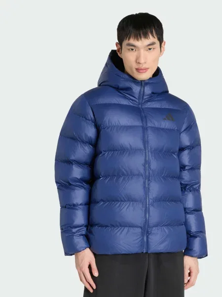 Зимова куртка adidas Adidas Essentials перероблений синій