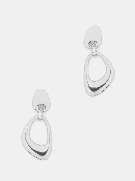 Srebrne naušnice Answear.LAB