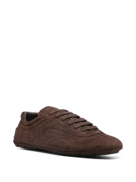 Sneakerși Prada maro