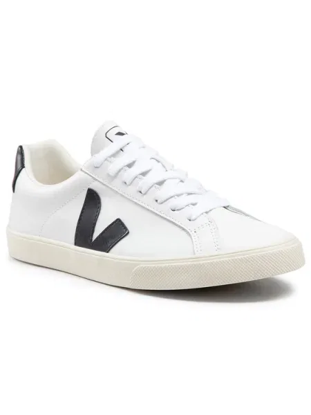 Veja bőr sportcipő Esplar Logo Leather fehér