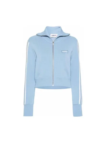 Kardigan Autry z autografem niebieski