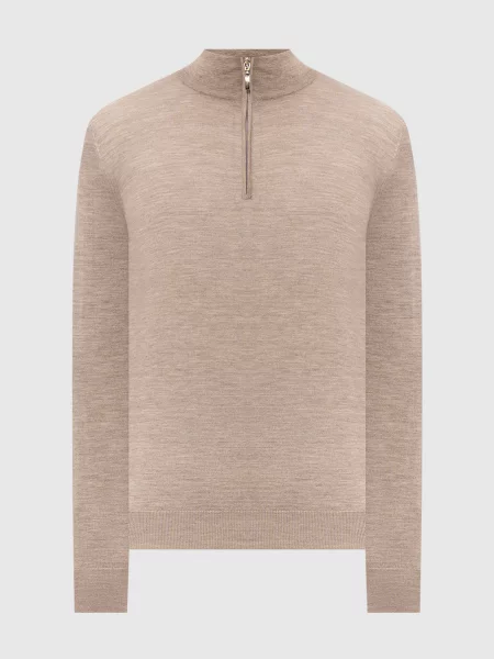 Шерстяной свитер Doriani Cashmere бежевый