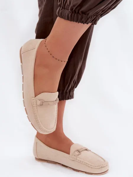 Mokasíny Boto béžové