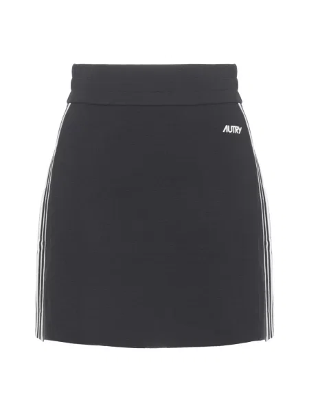 Dzianinowa spódnica dzianinowa Autry niebieska