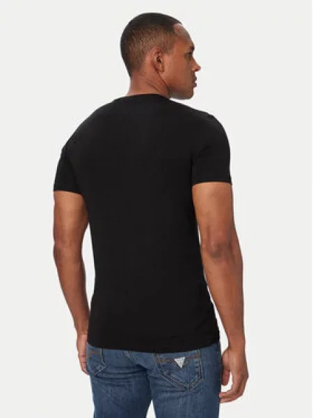 Guess T-shirt Extra Slim Fit crna