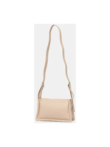 Guess torebka skórzana EVA HWSTPF beżowy