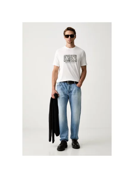 Jeansy Armani Exchange niebieskie