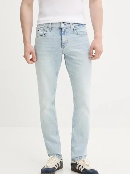 Kavbojke Tommy Jeans modra