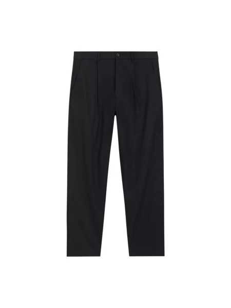 Lniane сhinosy Calvin Klein czarne