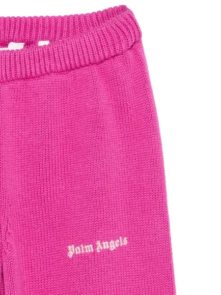 Spodnie dziecięce Palm Angels różowe