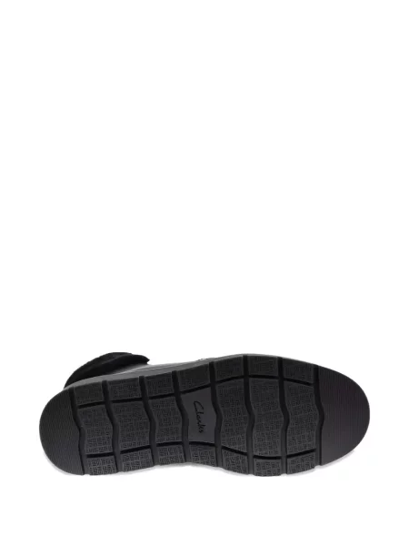 Боти Clarks Originals с връзки с дантела черно