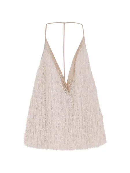 Top Alysi cu franjuri cu decolteu în V