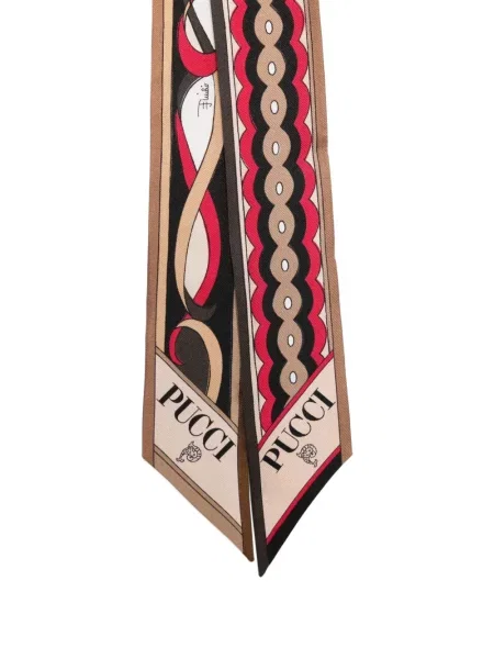 Fular Pucci cu imprimeu abstract