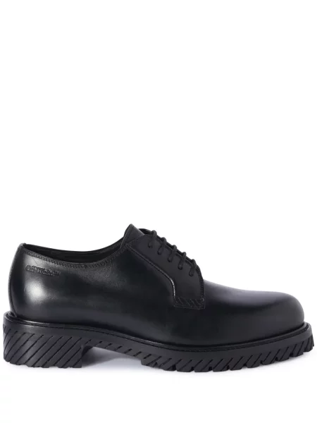 Pantofi derby Off-white din piele alb
