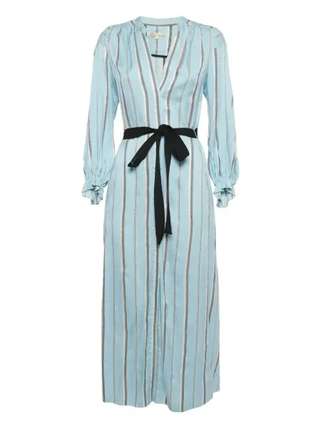 Rochie Maje cu dungi de costum albastru