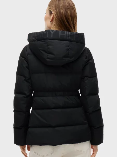Пуховик Tommy Hilfiger черный