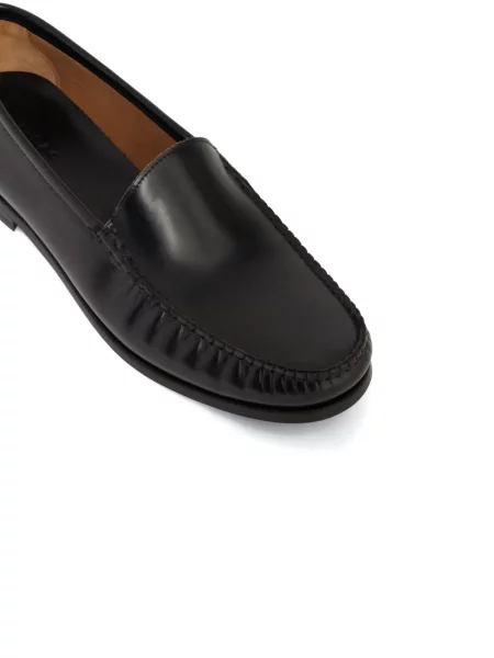 Pantofi loafer Fursac din piele negru