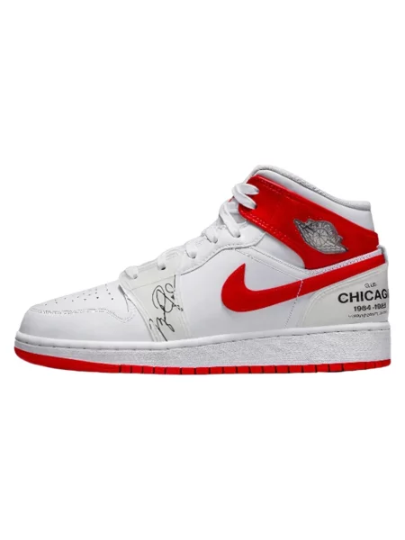 Členkové topánky Nike biela