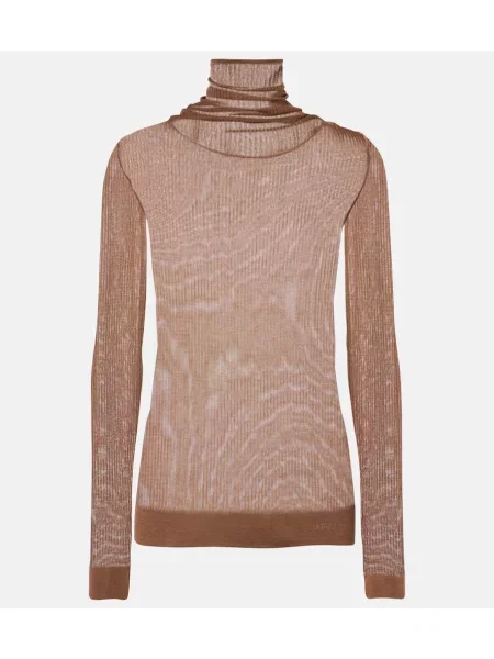 Heláncă Lemaire tricotate maro