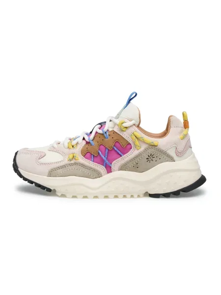 Sneakersy Flower Mountain skórzane w kwiatki