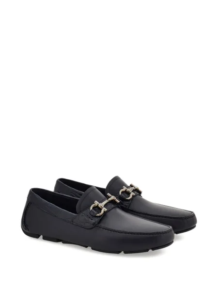 Loafersy Ferragamo modrá